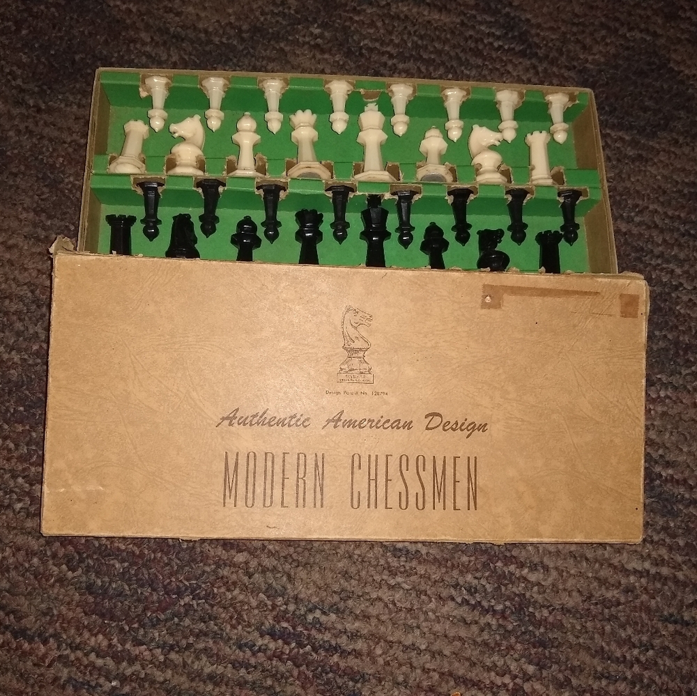 Vintage chess set
